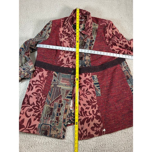 Joe Browns Women's US 28 Jacket Multicolor Tapestry Coat Casual Colorful - Picture 3 of 11